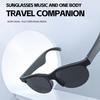 Smarte Bluetooth Sonnenbrille Brille Anruf Outdoor Sport Kopfhörer V5.3 HIFI Schwarze Technologie Anti-Touch UV Für Männer Frauen