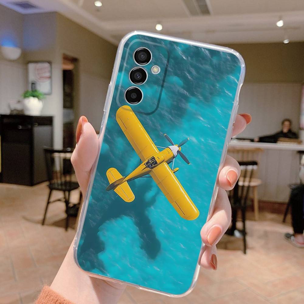 

Airplane Plane Phone Case Silicone For Samsung S30,S23,21,22,20 Ultra,S20 FE lite,S10,9,PIus Note20ultra Cover Clear SamsungS10lite2019