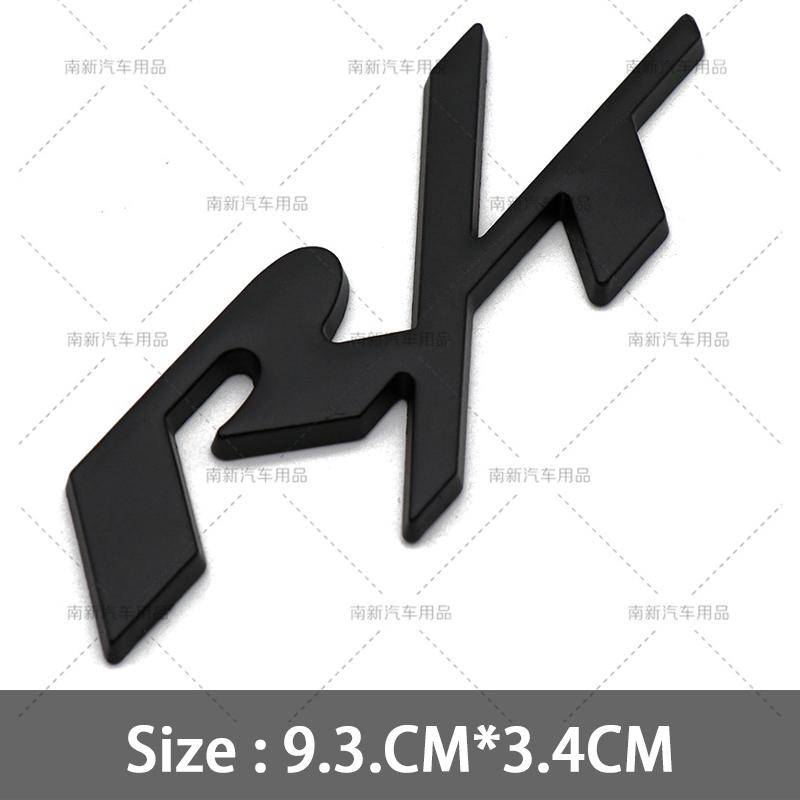 Metal RT Badge R/T Car Stickers Grill Emblem Rear Trunk Decal for Challenger Caliber Caravan Charger Magnum Avenger Accessories