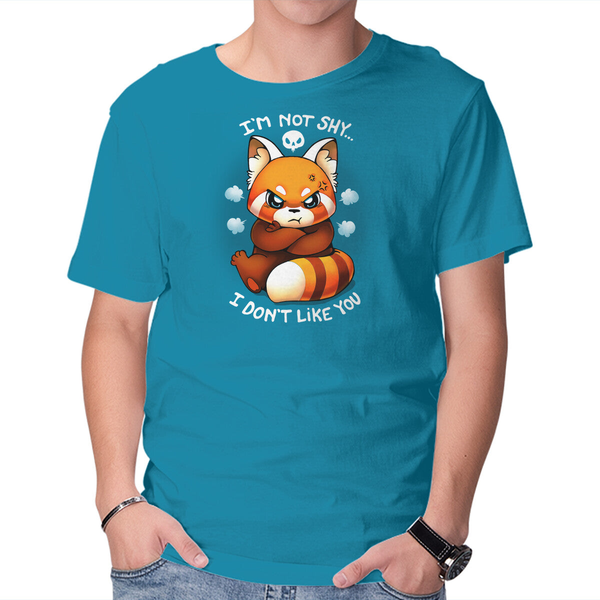 Unisex Crew Neck T-Shirt I Just Don t Like You Graphic Short Sleeve Casual Tee XXXXL