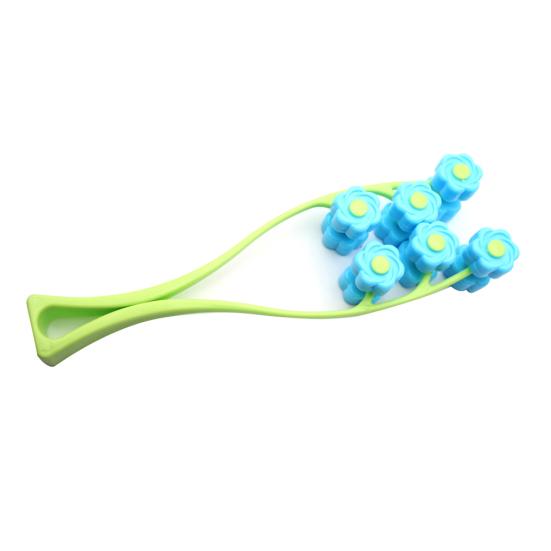 Flower Shape Portable Elastic Face Lift Roller Massager Anti Wrinkle Beauty Tool