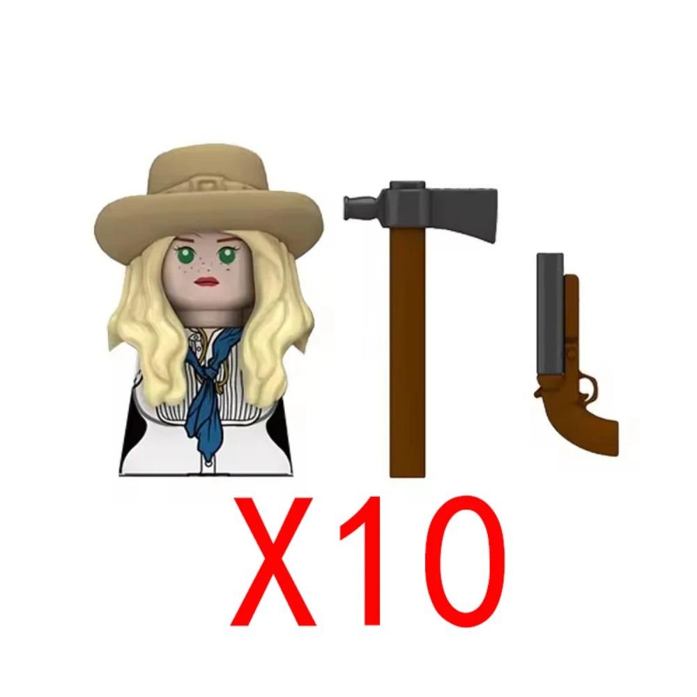 Medieval Military Building Blocks Solider Figures Gifts Weapons Shields Helmets Lionheart Teutonic Knights Militiaman Farmer MOC