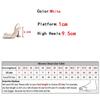 Luxury Designer White Pearl Bowknot Women Pumps Sexy Pointed Toe High Heels Wedding Prom Shoe PVC Transparent Heeled Sandals