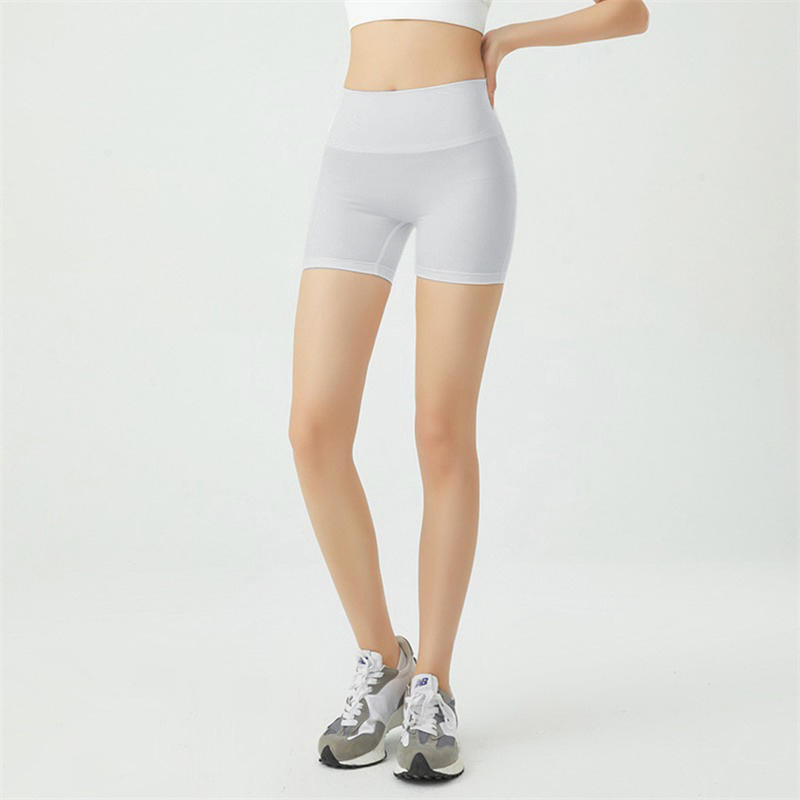 Women's High Waist Stretch Hip Lift Button Yoga Pants Summer Workwear Quick-Drying Running Fitness Pants