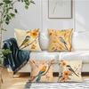 Retro Floral Birds Pillowcase Printed Polyester 40/45/50Cm Throw Pillowcover Decorative Sofa Cushion Pillowslip Home Decor