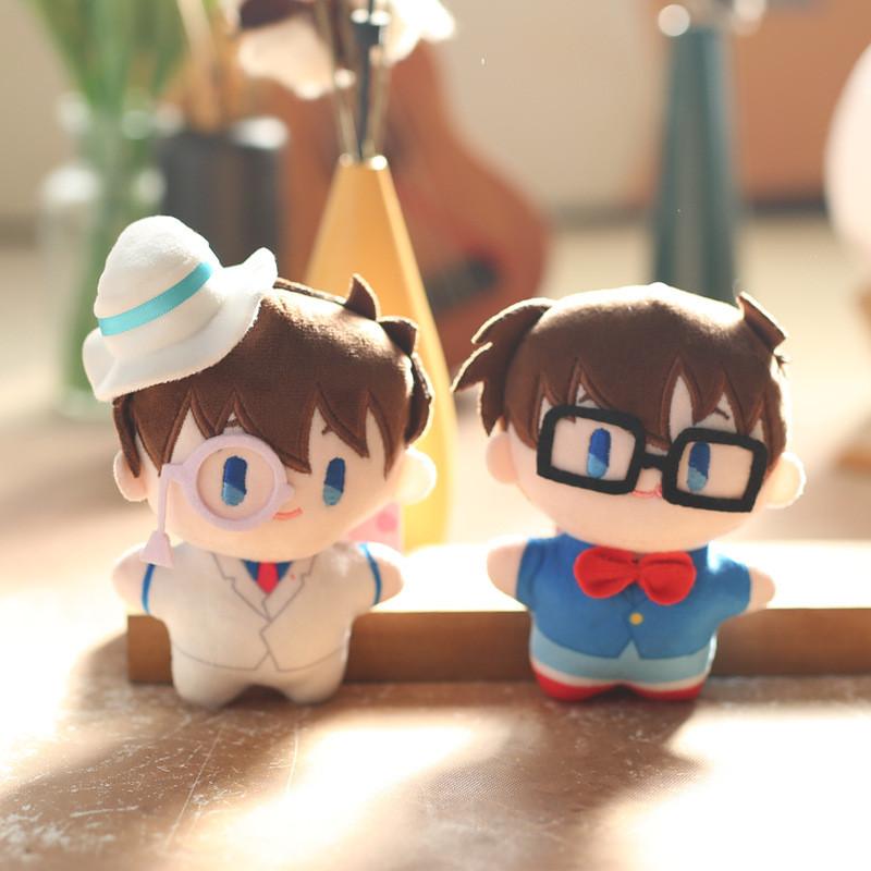 Conan Kaito Detective Kid  Anime Plush Keychain Backpack Decor Gift For Fans