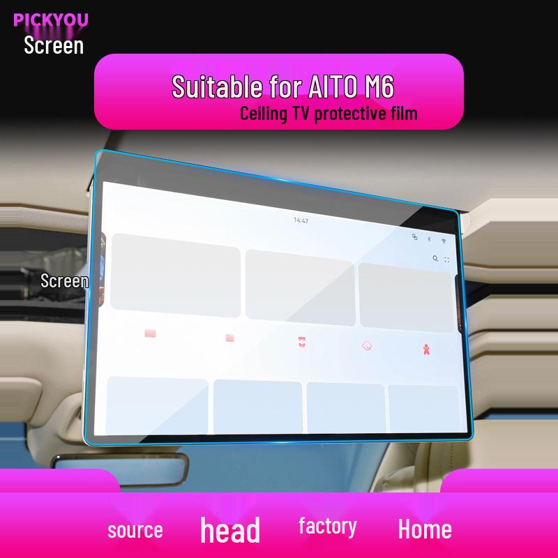 AITO M6 Tempered Film: 26 Model-Compatible Navigation Screen Protector