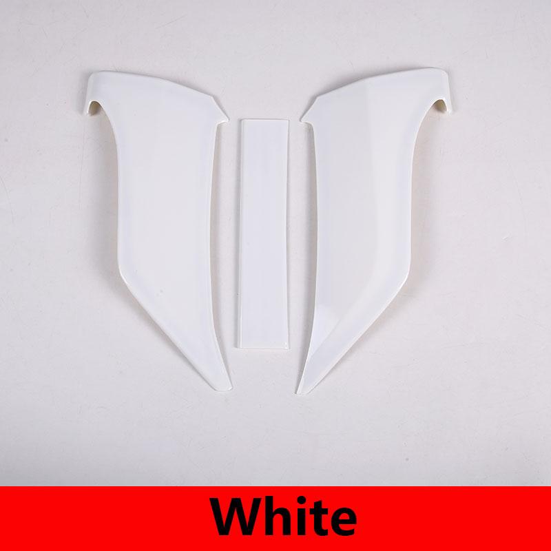 For 2020-2023 Land Rover Defender 90 110 ABS Matte Black car center console knee side panel trim cover sticker car accessories