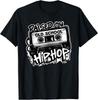 ÉLEVÉ AU HIP HOP OLD SCHOOL Cassette Anniversaire T-shirt Graffiti Unisexe