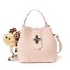 High-end Fashion Style Hand-held Shoulder Bag for Commuting and Cross-body Bucket Bag