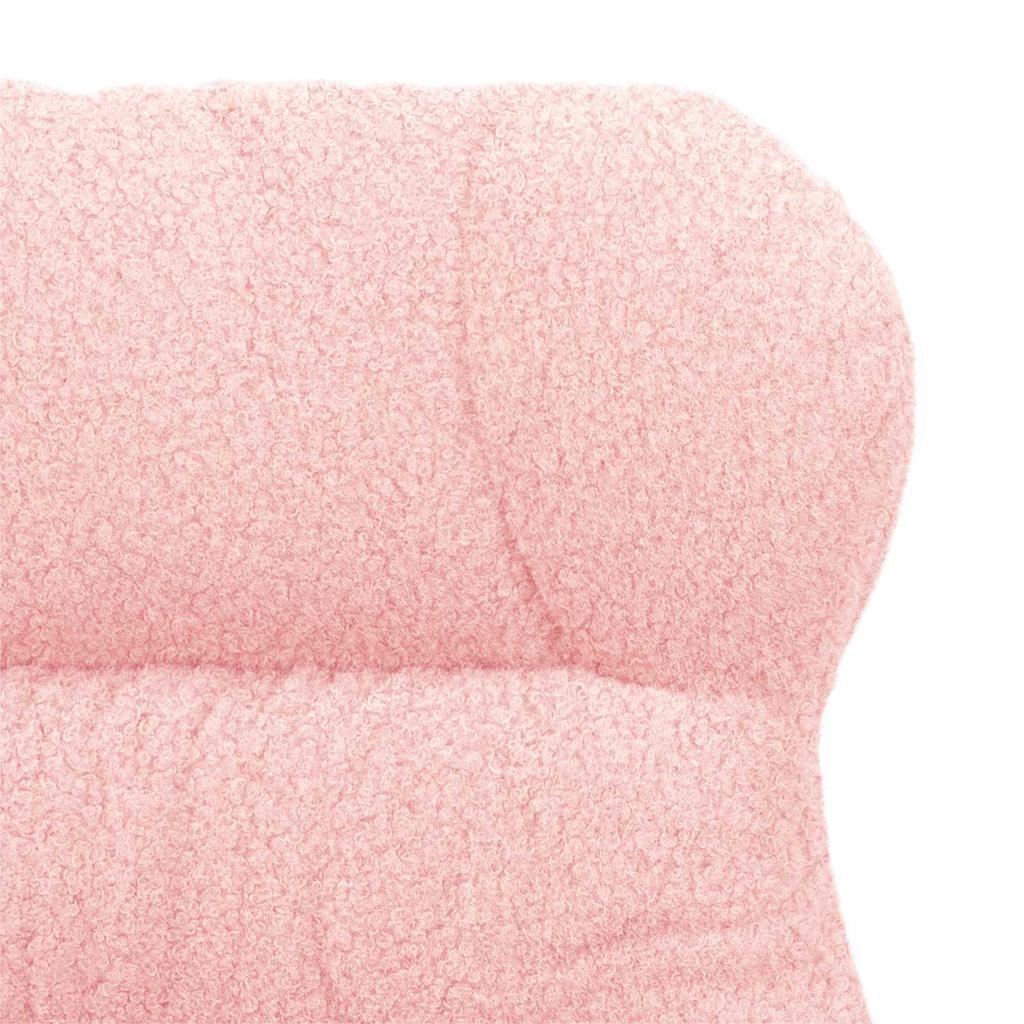 Pink Armchair 69 x 74 x 93 cm Sherpa Fabric