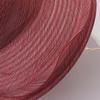 Organza Flower Kentucky-Derby Church Dress Hat Wide Brim Mesh Fisherman Hat  for Women