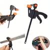 4 Inch F Type Woodworking Clip Quick Grip Clamp Heavy Duty Carpenter Tool