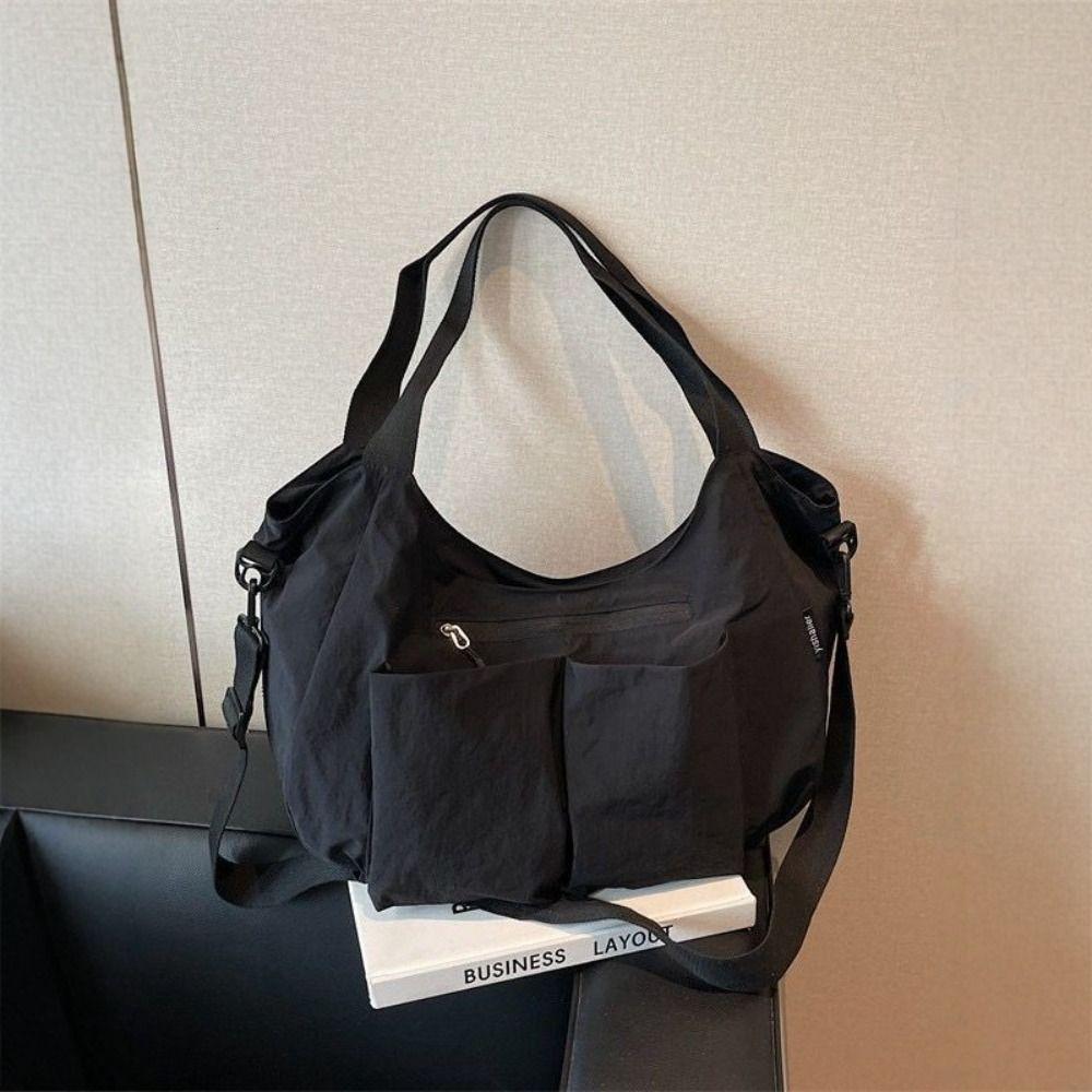 Versatile Women's Tote Bag Stylish Commute Handbag Korean Shoulder Bag  Ladies/Girls