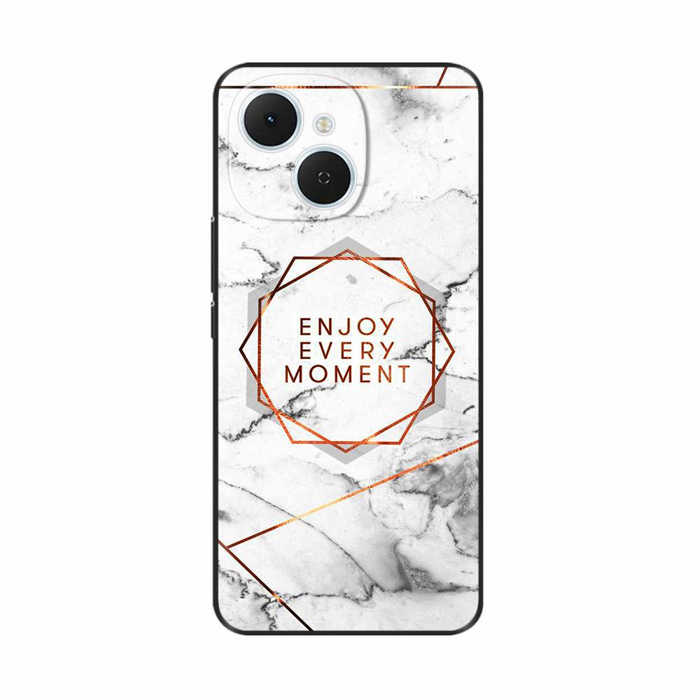 For Tecno Spark 40C Case Flowers Soft Silicone TPU Phone Cases For Tecno Spark 40C Shockproof Cool Wolf Flowers Protective Cover