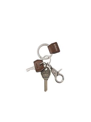 Vunque Läder Multi Nyckelring (Läder Nyckelring med Flera Nycklar) Brun