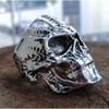 European and American Hip-hop Alien Skull Ring for Men Domineering Ghost Head Ring