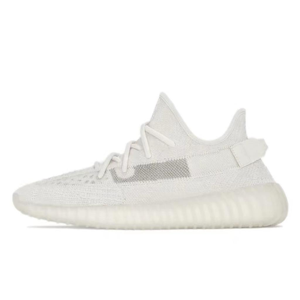 Adidas Oryginalne Yeezy Boost 350 V2 Odporne na ścieranie Odporne na ścieranie Niskie Buty Codzienne Unisex Białe Niebieskie HQ6316(Zespół401-)