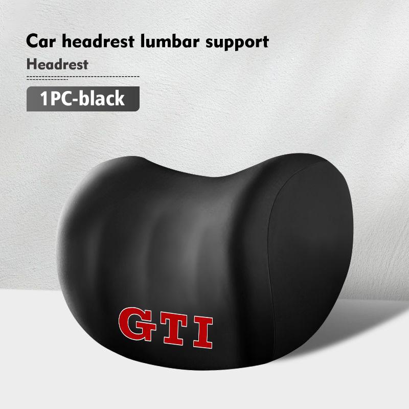 Car Sticker Hub Caps Car Seat Cushion Headrest Neck Support Neck Pillow Accessories For Volkswagen VW Scirocco Passat Polo B5 B6