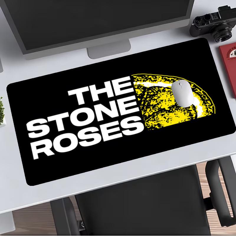 The Stone Roses Extended Gaming Mouse Pad with Stitched Edges NonSlip Rubber Base Waterproof Desk Mat for Computer Laptop Office Gaming