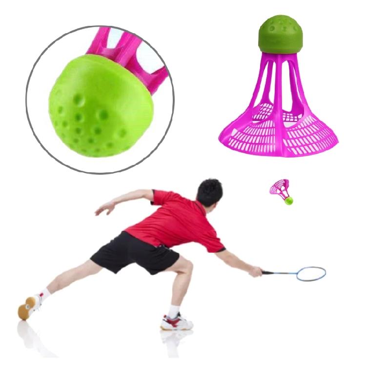 Entertainment For Player Play Plastic Badminton Elastic Head Badminton Set