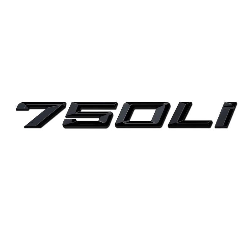 For BMW 7 Series E65 E66 F01 F02 F03 F04 G11 G12 G70 3D Car Tail Trunk Letter car sticker 730Li 740Li 750Li Emblem Sticker