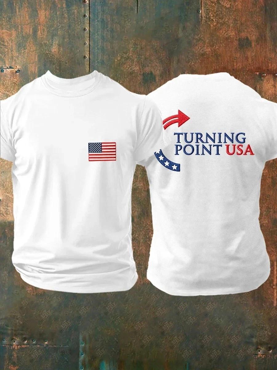 Charlie Kirk Shirt Turni.ng Point Forever 1993-2026 RIP CHARLIE! All Size S-5XL S