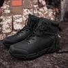 Men's Boots Outdoor Non Slip Hiking Shoes Lace Up Desert Ankle Boots Fashion Casual High Top Boots for Men Training Boot Botas