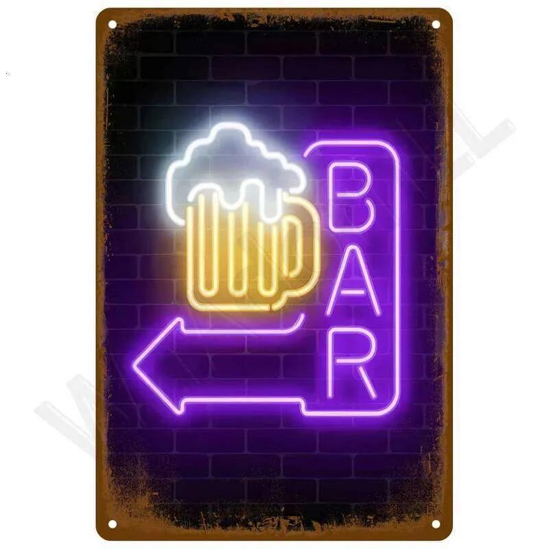 Vintage Room Decoration Home Decor Items Tin Aesthetic Men Bedroom Signs Retro Metal Plate Posters Wall Art Mural 26T0103 26T0103