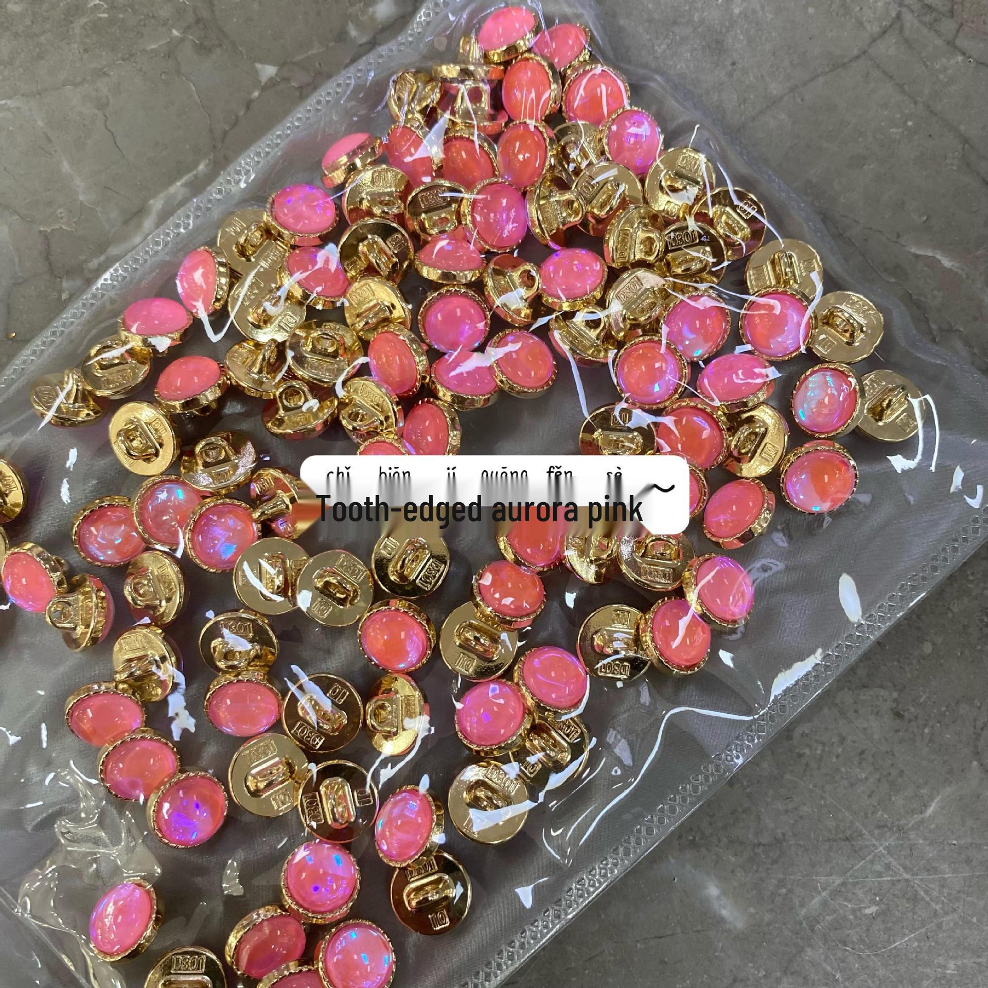 

Aurora Metal Accent Cheongsam Cardigan Buttons - Women s Sleeve & Collar Accessories