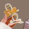 Cartoon Bow Knot Shark Clip Cat Dog Hairgrips Hair Bun Bow Hair Claw  Girl Lady Women