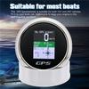 Universal 85mm Digital GPS Speedometer Odometer with GPS Antenna TFT Screen Waterproof Voltmeter for 12V Boat Car Motorcycle