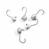 5Pcs 3.5G 5G 7G 10G Worm Hook With Round Sinker Offset Fishing Hook High Carbon Steel Jig Head Crank Hook Carp Anzol Fishhook
