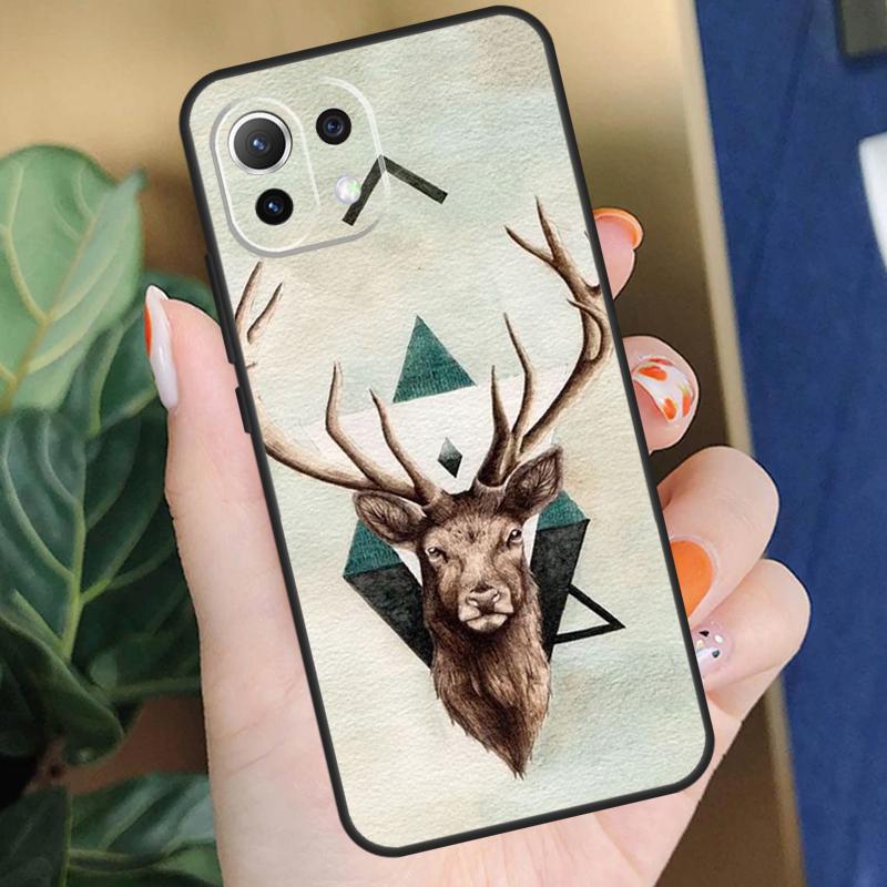 Deer Case For Xiaomi 15 14 Ultra 13T 14T 15T Pro 17 Pro Max POCO X7 X5 X6 F5 F6 F7 F8 Pro Coque
