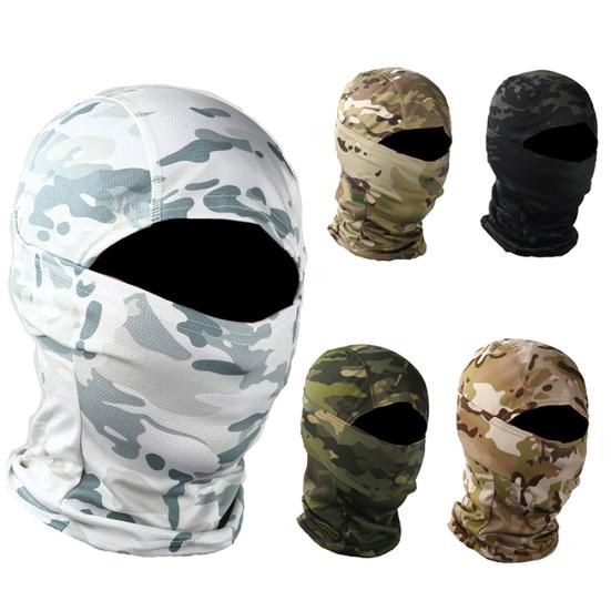 Camouflage Outdoor Cycling Hunting Hood Protection Balaclava Head Face Cover
