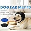 Soft Elastic Dog Soothing Headgear Anti-scare Pet Ear Muffs Noise Cancelling Ear Muffs  Thunder