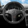 Suede Car Steering Wheel Cover for Mazda 2 3 6 CX5 CX90 CX30 CX60 2015 -     2024 2025 2026 Accessories