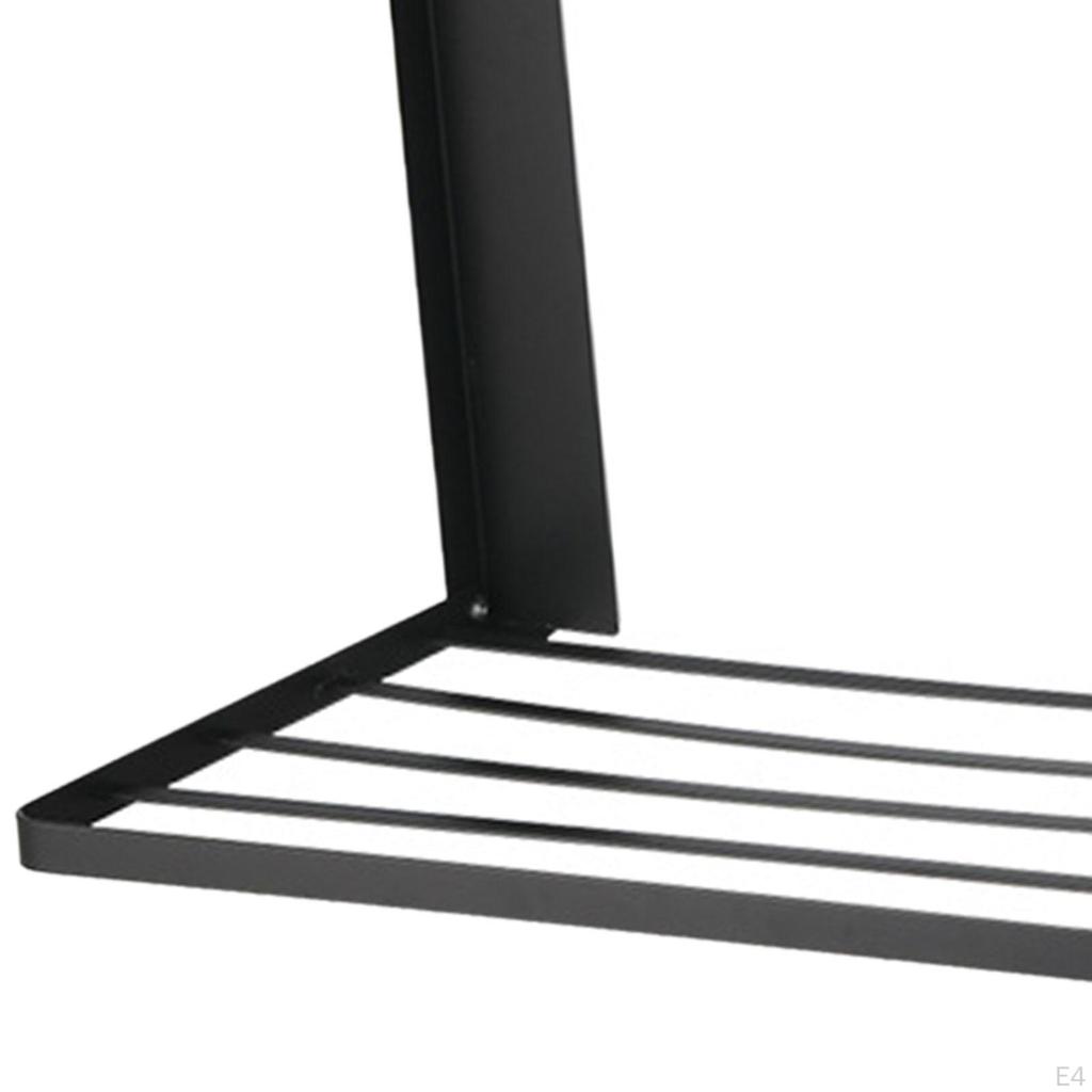 Magnetyczna składana półka Pływające półki Żelazo bez dziurkacza na ubrania Ręczniki Pralka