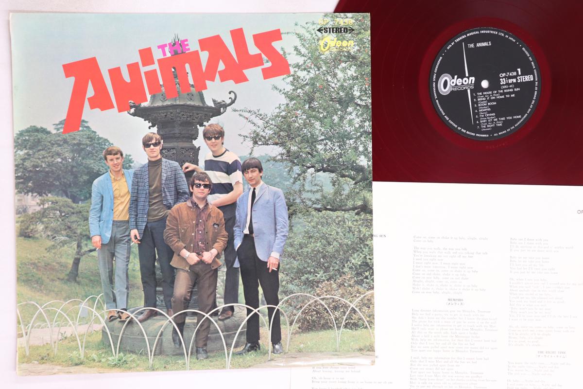 

LP Record ANIMALS - Animals OP7438 ODEON 1966 Japan Rock Used