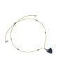 Nff Aevon Ceramic Necklace-Navy