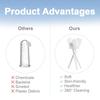 Disposable Baby Care Dental Care Baby Tongue Oral Cleaner Oral Cleaning Brush Toothbrush Paper Rod