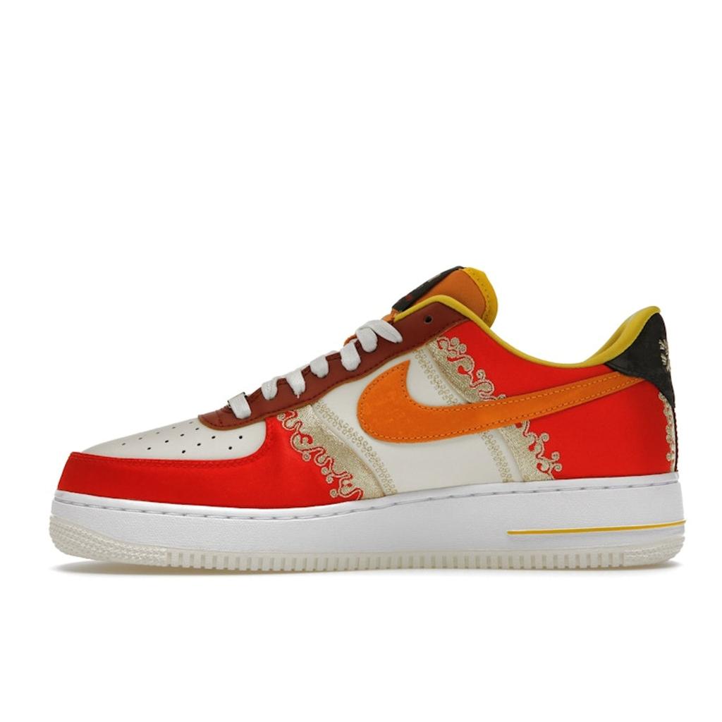Nike Air Force 1 07 LV8 Little Accra Men Sneakers Red Habanero-Red Coconut-Milk DV4463-600