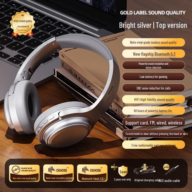 

Беспроводная Bluetooth-гарнитура Retro VJ901: Длительный срок службы батареи, высококачественный универсальный вариант для мобильных устройств и игр