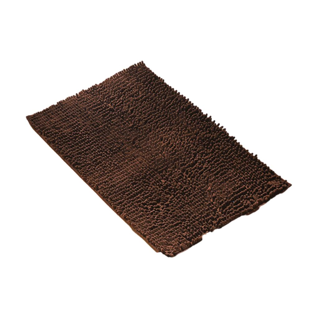 Polyester Non-slip Chenille Mat - Easy Cleaning Good Stepping Feeling No Damage To Floor Absorbent
