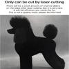 Peluca de Práctica para Peluquería Canina de Cuerpo Entero Esqueleto Modelo Opcional De Fibra Sintética Lisa Para Peinar Y Recortar