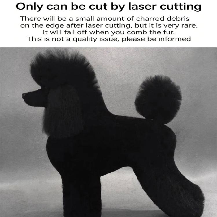 Peluca de Práctica para Peluquería Canina de Cuerpo Entero Esqueleto Modelo Opcional De Fibra Sintética Lisa Para Peinar Y Recortar
