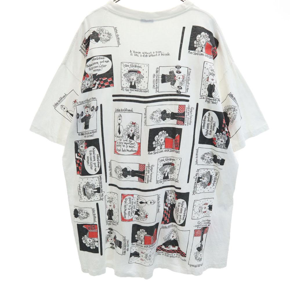 90er Latzhosen-Träger Kurzarm-T-Shirt XXXXL Übergröße Alt Vintage Herren Gebraucht