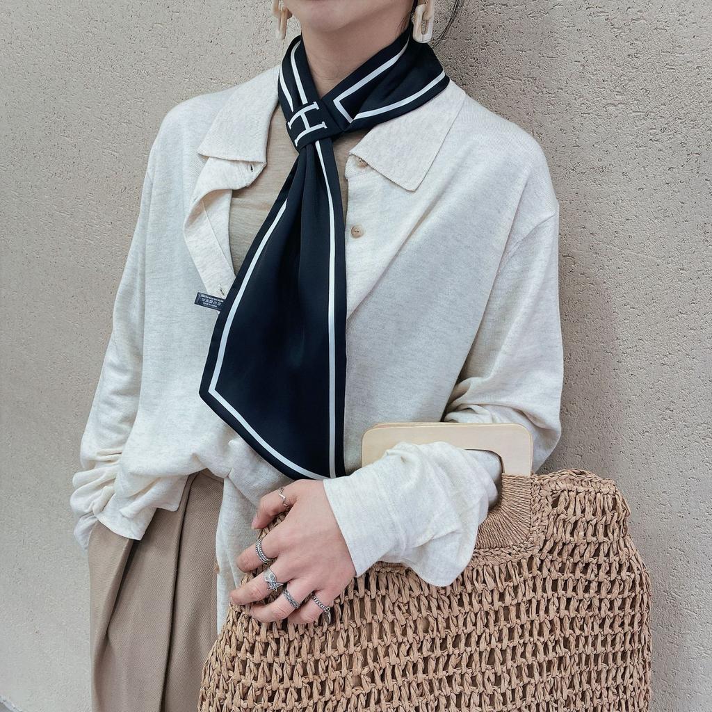 Multi Using Irregular Triangular Scarves for Women DIY Scarf with Cross Intersection Neckerchief Hair Band Head Wrap Accessories