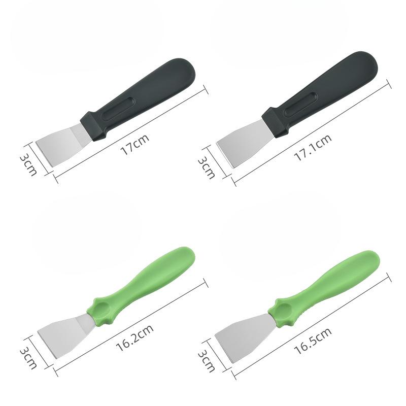 Stainless Steel Range Hood Scraper Cleaning Scraper Refrigerator Defrosting Scraper Kitchen Decontamination Scraper Cleaning
