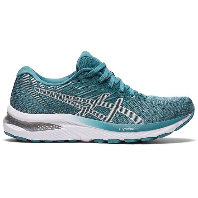 Asics Gel Cumulus 22 Smoke Blue Women Sneakers White 1012A741-404